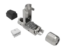 NaviaTec CAT6A STP Toolless Modular Plug
