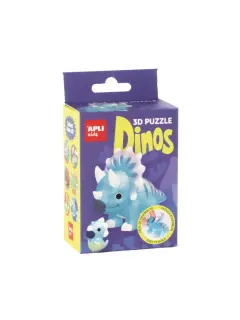 Puzzle 3D Apli Dinos Triceratops 20036