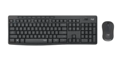 Logitech MK295 Silent Wireless Keyboard Mouse Combo, DE