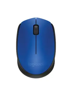 Logitech M171 bežični optički miš, plavo-crna