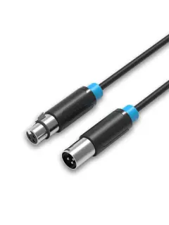 Vention XLR Audio Extension Cable 2M Black