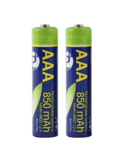Gembird Rechargeable AAA instant batteries (ready-to-use), 850mAh, 2pcs blister pack
