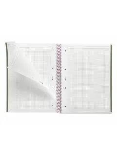 Kolegij blok Miquelrius A4 90g 80L spiralni kocke Entredos Papaver Rhoedas MR4500