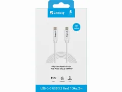 Sandberg USB-C USB-C 3.2 Gen2 100W, 2m