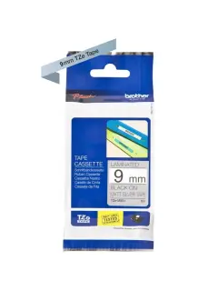 Vrpca Brother p-touch TZEM921 9mm silver/black