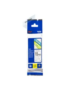 Vrpca Brother p-touch TZE-141 18mm crna/prozirno