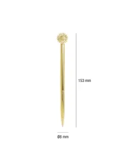 Kemijska olovka Miquelrius Golden Jazmine metalna plavi ispis Tratičnica MR12049