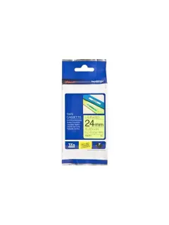 Vrpca Brother p-touch TZEC51 24mm black/ flu yellow