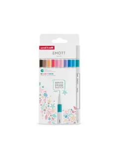 Marker Uni emott (0.4) pak 10 kom Pastel colours 302422269