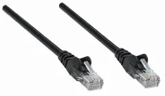 Intellinet Cat5e, CCA, U/UTP, PVC, RJ45, 20m, crni