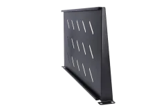 Extralink 1U 350mm Cantilever Shelf, Gray, for 19" wall cabinets