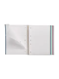 Kolegij blok Miquelrius A4 70g 120L spiralni crte Extra rigid cardboard lifestyle sparkless MR46915