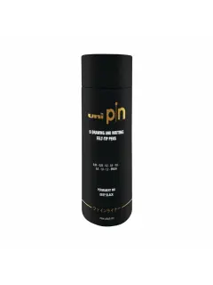 Marker Uni pin set (tube gift set 9 kom) crni