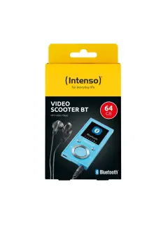 MP3 Video Player Intenso #3717494, Video Scooter BT, 1,8" LCD, 64GB, plavi