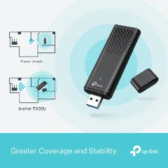 TP-Link AX1800 Dual Band Wi-Fi 6 Wireless USB Adapter TX20U