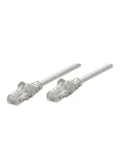 Intellinet Cat6, CCA,U/UTP, PVC, RJ45, 5m, sivi