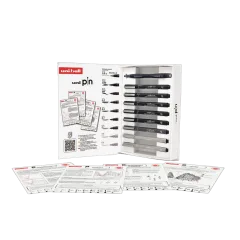 Marker Uni pin gift set Urban sketching + tehnička ol M5-228 u kutiji 8/1