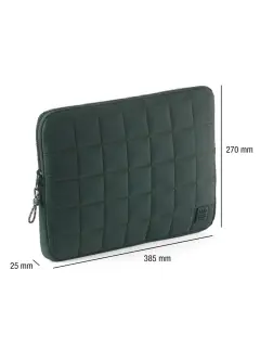 Zaštitna navlaka za prijenosno računalo Miquelrius zelena 15" i 16" 38,5x27x2,5cm MR19736