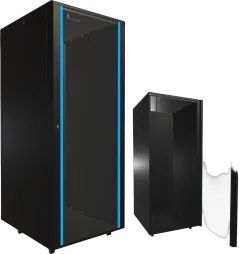 Extralink Floor Cabinet 42U, 800x1000, Black