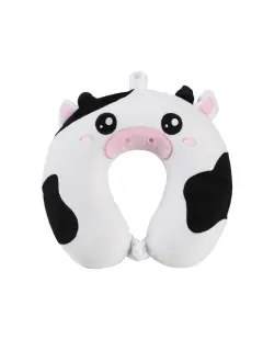 Putni jastuk iTotal za vrat Cute animals kravica XL2184H