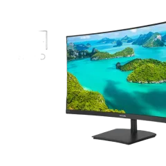 Philips 23,6" 241E1SC, VGA, HDMI, 75Hz