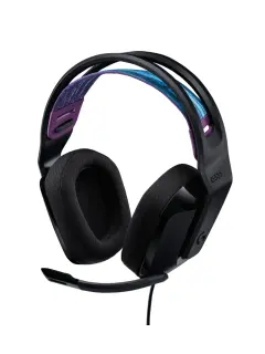 Logitech G335 gaming slušalice s mikrofonom, crna