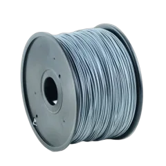 Gembird PLA filament for 3D printer, Silver 1.75 mm, 1 kg