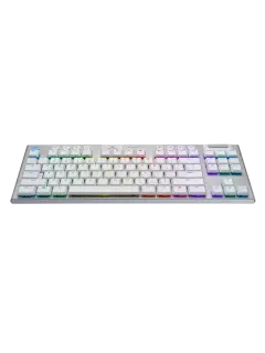 Logitech G915 TKL, meh. tipkovnica, tactile, bijel