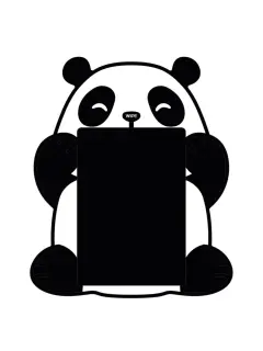 Čarobna ploča iTotal LCD Pandastic XL3173