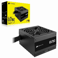 CORSAIR PSU CX Series, CX750, 750 Watt, 80 PLUS Bronze
