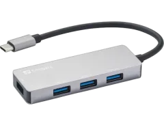 Sandberg USB-C Hub 1xUSB3.0 3x2.0 SAVER
