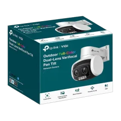 TP-Link VIGI 4MP Outdoor Full-Color Dual-Lens Varifocal Pan Tilt Network Camera