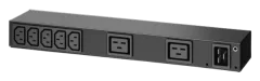 APC Rack PDU, Basic, 0U 1U, 100-240V 20A, 220-240V 16A, (7) C13, (2) C19