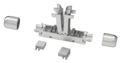 NaviaTec CAT6A STP Toolless Modular Plug for 2 Cables