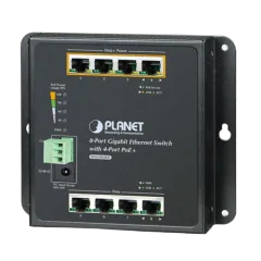 Planet 8-Port Wall mounted Gig Switch with 4P POE