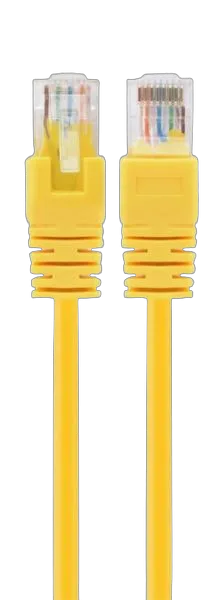 Gembird Cat6 UTP Patch cord, yellow, 2m
