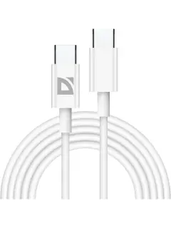 USB kabel Defender F182 TypeC-TypeC, 1m, 30W, PD