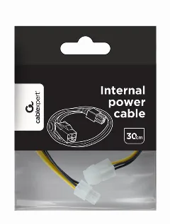 Gembird ATX 4-pin internal power supply extension cable, 0.3 m