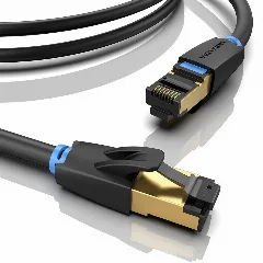 Vention Cat.8 SFTP Patch Cable 0,5m, Black