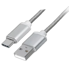 Transmedia USB type C plug - USB type A plug 1m MAGNETIC