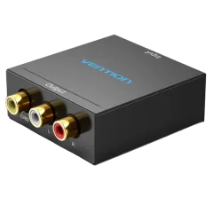 Vention HDMI to RCA Converter Black Metal Type