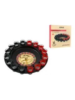 Društvena igra iTotal roulette sa staklenim čašama 18+ XL2648