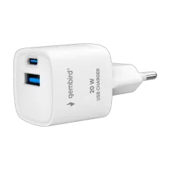Gembird 2-port 20W USB fast charger