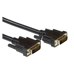 NaviaTec DVI-D kabel M-M, 5m, crni