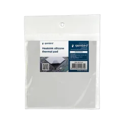 Gembird Heatsink silicone thermal pad, 100 x 100 x 1 mm