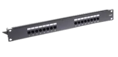MaxLink 19" 16-Port Cat6 Patch Panel
