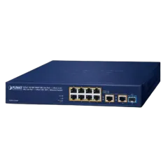 Planet 8-Port 10 100 1000T 802.3at PoE 2-Port 2.5G 802.3at PoE 1-Port 10G SFP Ethernet Switch