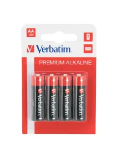 Baterije Verbatim #49921-46 alkalne AA 1,5V, 4/1
