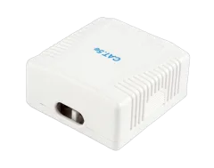 Gembird CAT5E UTP 2-port surface mount box