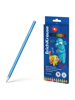 Drvene bojice ErichKrause šesterokutne Jolly Friends 12/1